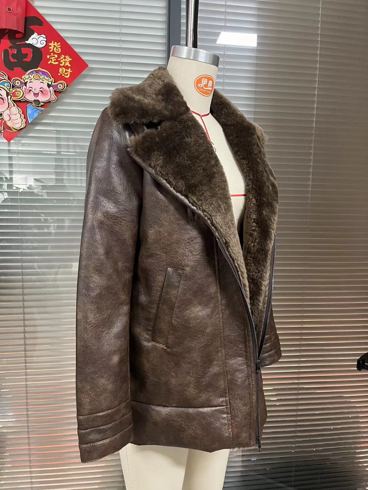 Men's Faux Suede Cross-Border Jacket