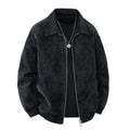 Trendy Lapel Collar Workwear Casual Suede Jacket