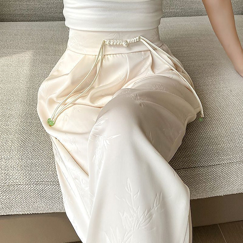 Summer Thin Jacquard Casual Pants
